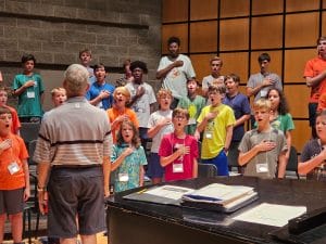 Bham Boys Choir practice