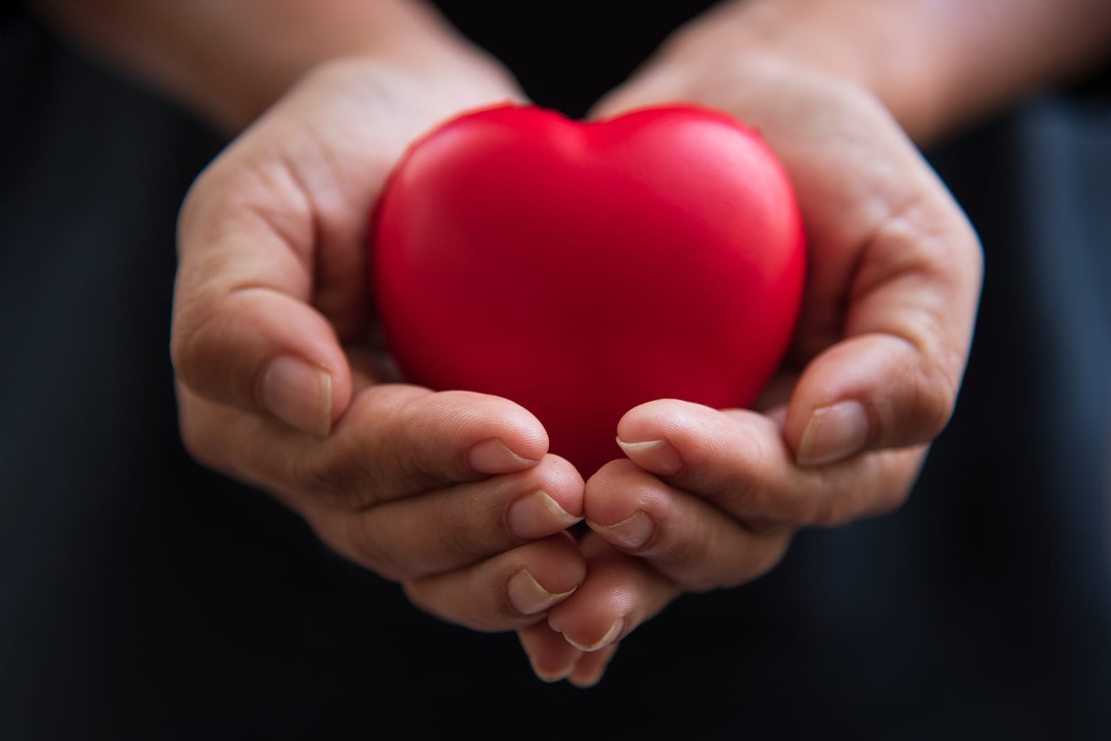 Giving Red Heart