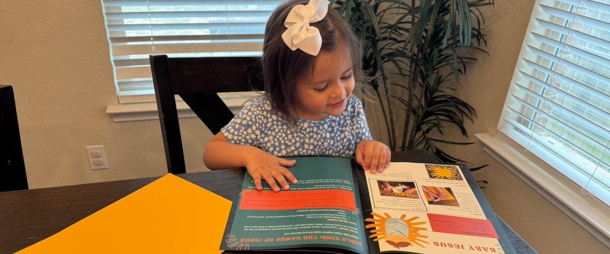 Little Girl with Little Creator Box