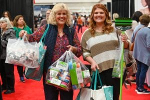 Women shopping at Cottontails