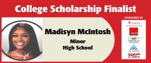 26 Scholarship finalist Madisyn McIntosh