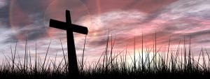 bigstock Concept conceptual black cross 50633582