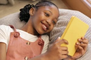 Girl reading