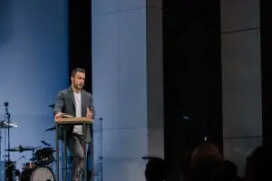 Miles Fidell preaching