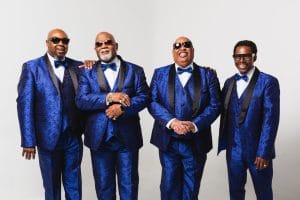 Blind Boys of Alabama in blue suits