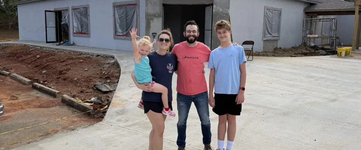 Bryan Alderman and family