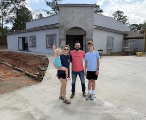 Bryan Alderman and family