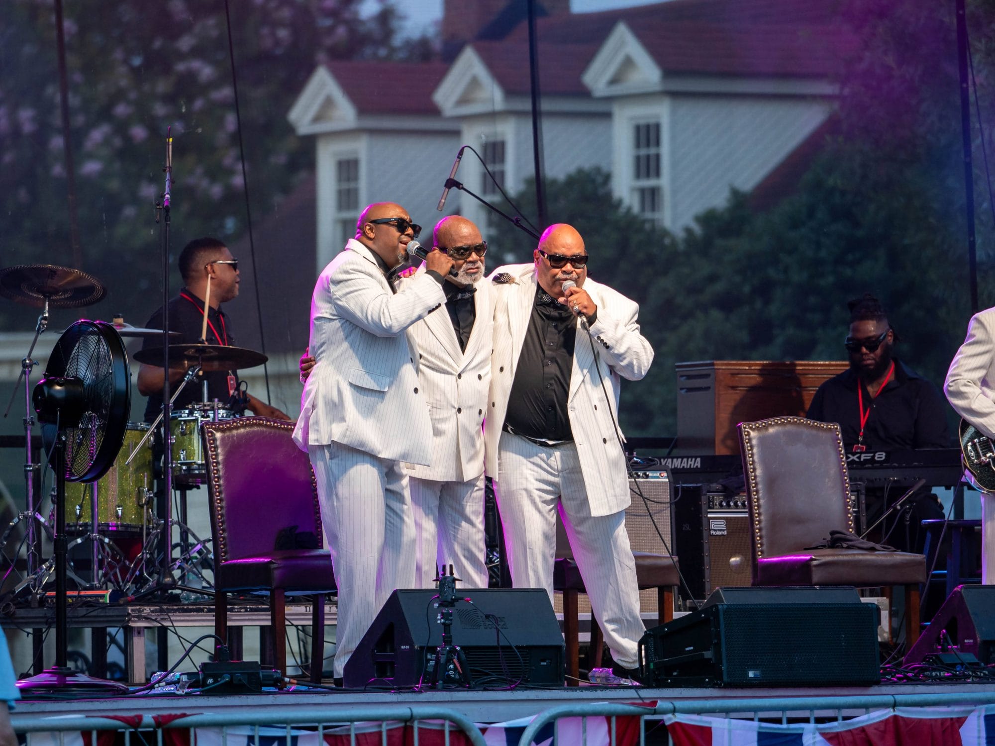 Blind Boys of Alabama performing at American Village