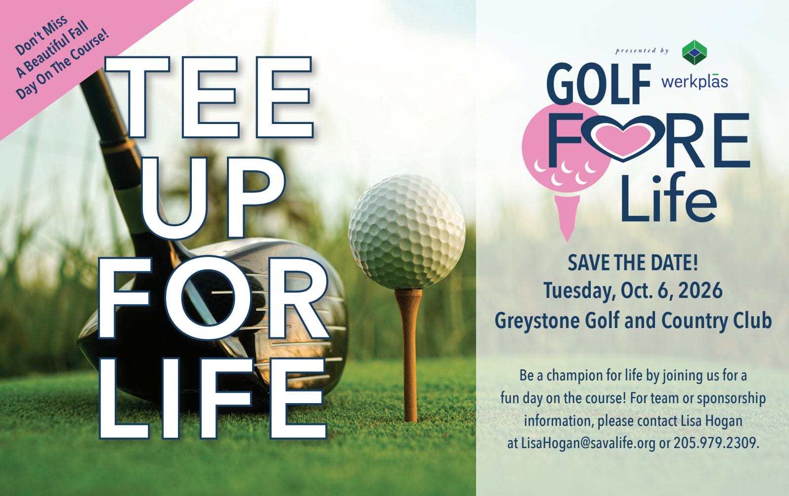 Golf fore Life