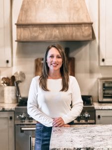Karah Skinner in kitchen