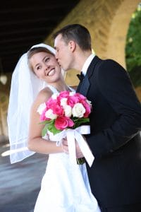 bigstock Bride And Groom At Wedding 3396535