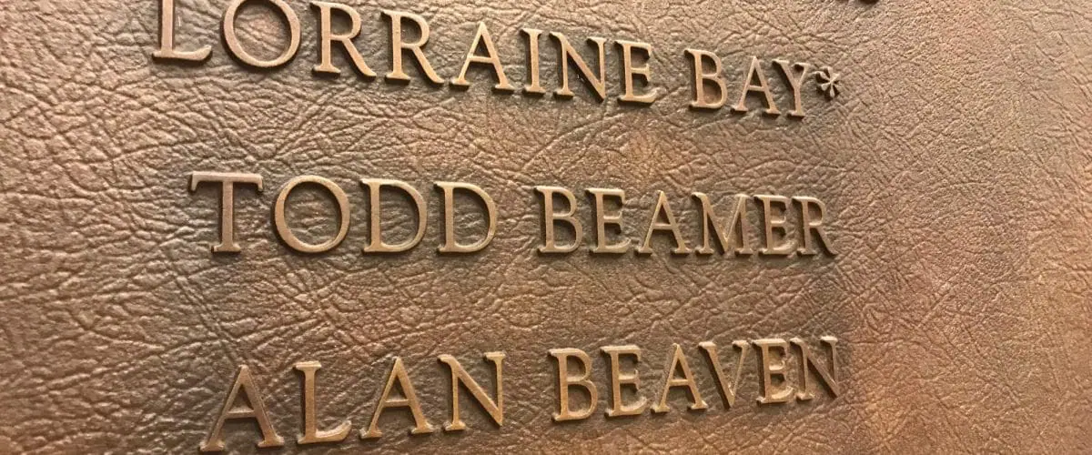 Names of Flight 93 victims