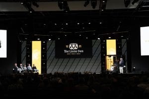 Stage at The Lions Den