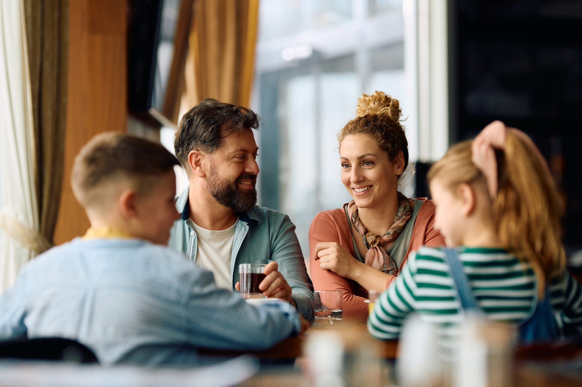 Family at table