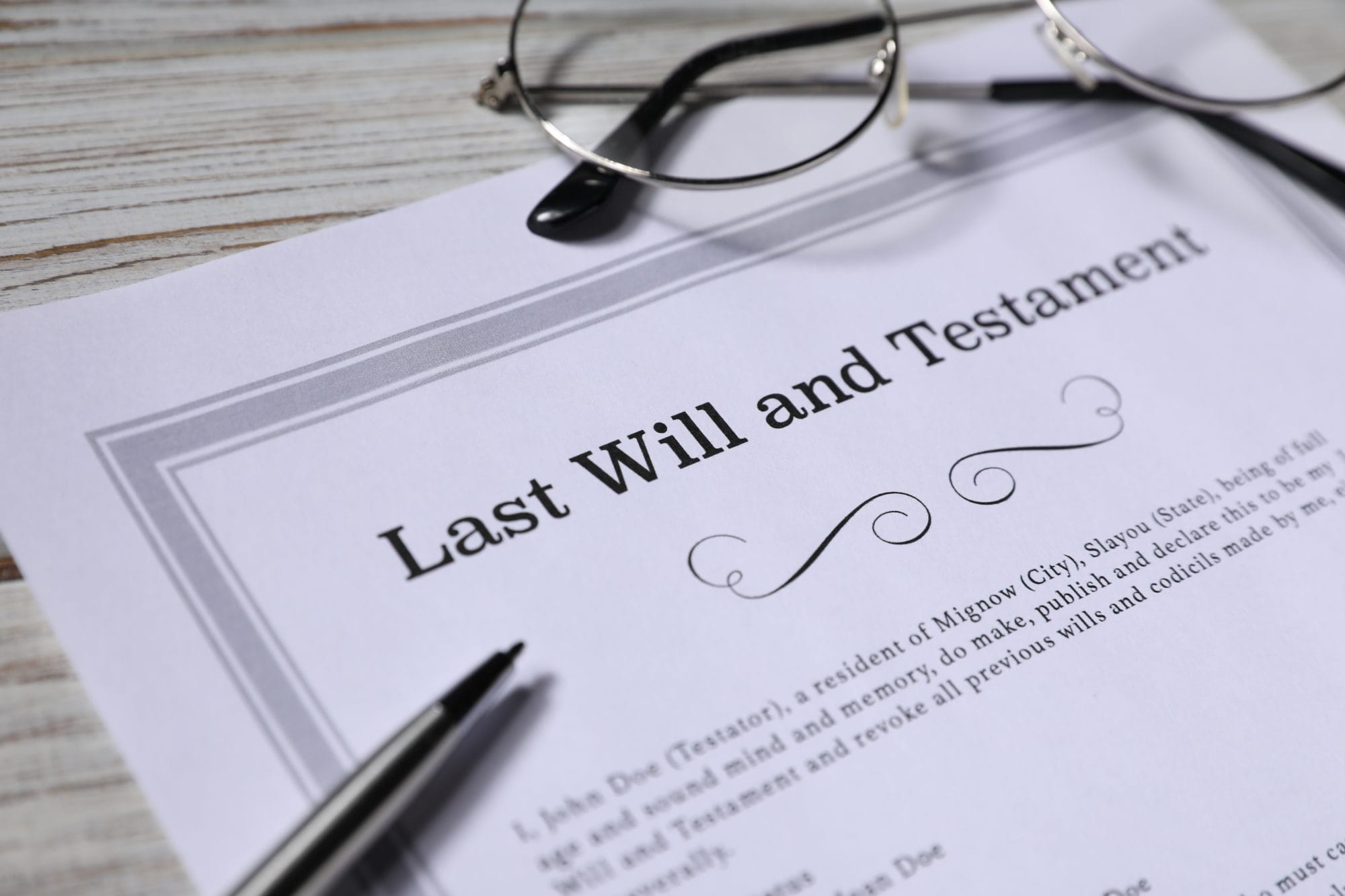 Last Will and Testament