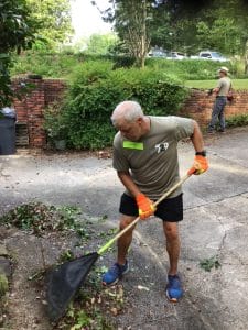Project 729 yard work