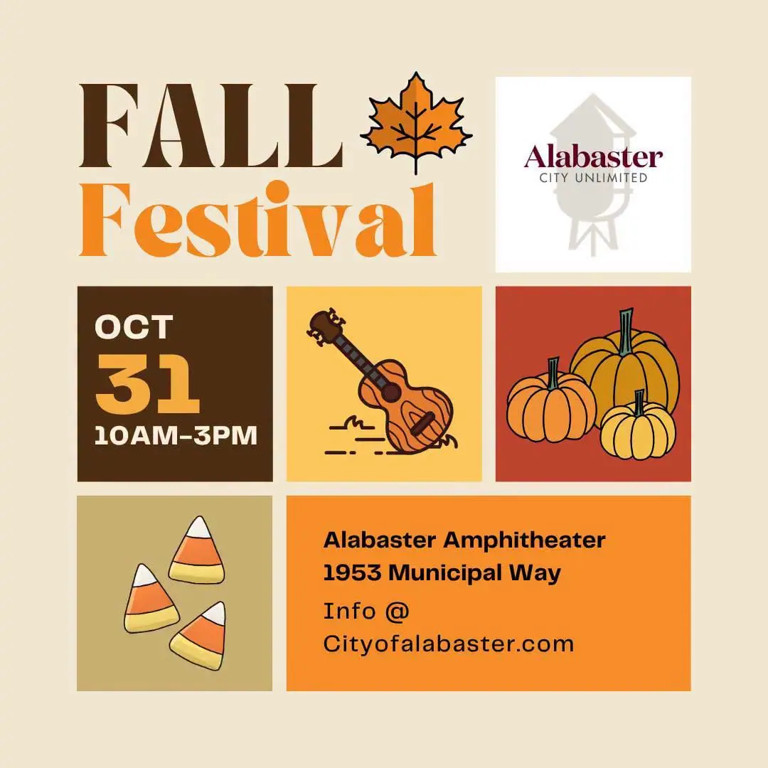 Alabaster Fall Fest Oct 31 Top Fun Things to do