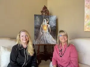 Amanda and Laurie