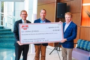 Children's of Alabama Indy Grand Prix Check