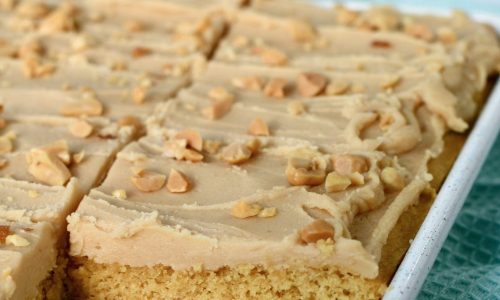 Peanut Butter Sheet Cake