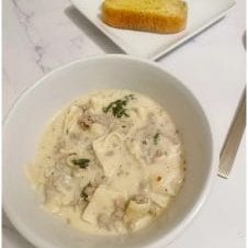 White Lasagna Soup